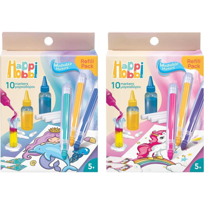 As Company AS Happi Hobbi: First Steps With Crayons - Unicorn Refill Pack (1038-11031)