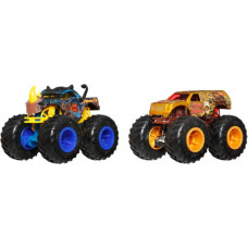 Mattel Hot Wheels Monster Trucks: Demolition Doubles - Rhinomite VS Lion's Share Vehicles (JHY82)