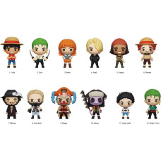 Monogram International Monogram: One Piece (Series1) (Blind Bag/Random) 3D Foam Bag Clips Figures (32530)