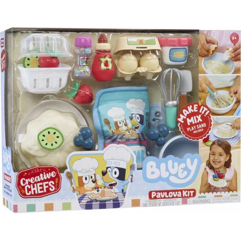 Little Tikes Zestaw z masą plastyczną creative chefs bluey beza pavlova