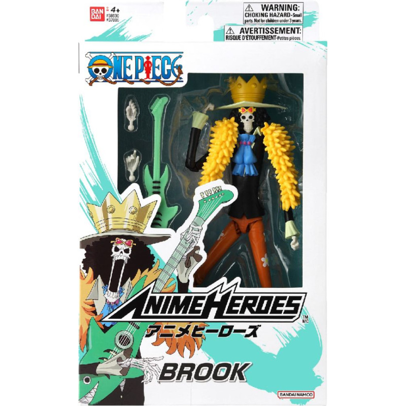 Anime Heroes One Piece figūriņa ar aksesuāriem, 16 cm - Brook