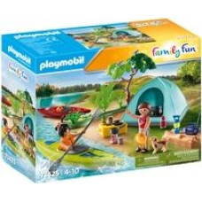 Playmobil CAMPING Kempings ar ugunskuru 71425
