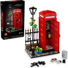 Lego 21347 ideas - czerwona londyńska budka telefoniczna
