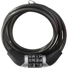 Dunlop spiral bicycle lock, code 0.6x120 cm 1042695