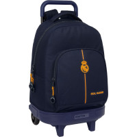 Safta : Compact Backpack W/ Removable Trolley 45 Real Madrid 2ª Equipacion 24/25 (612457918)