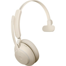 Jabra Słuchawki nauszne bezprzewodowe jabra evolve2 65 uc mono link380c, beige