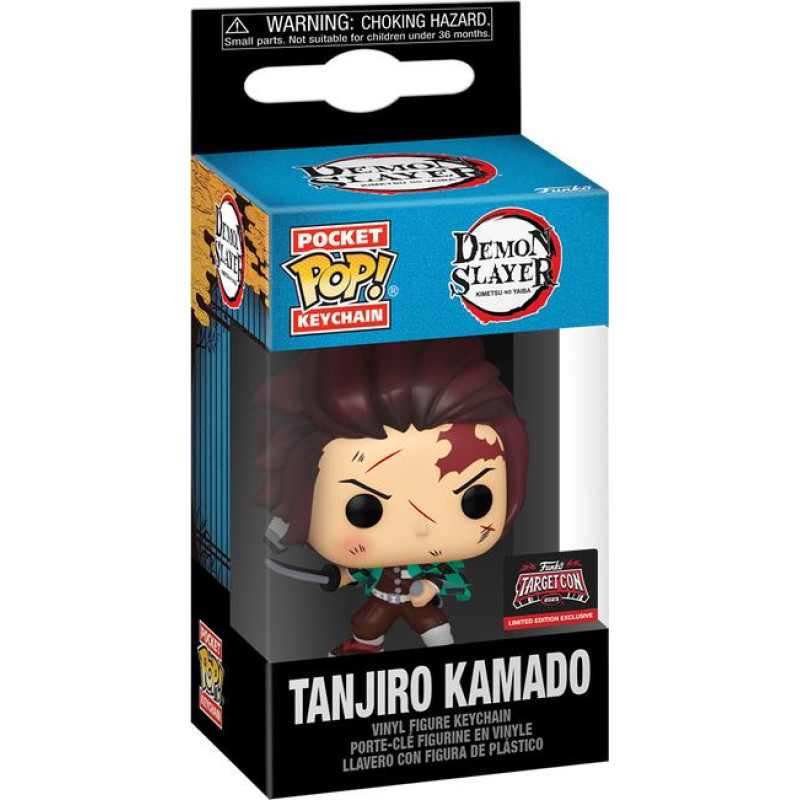 Funko POP! atslēgu piekariņš: Demon Slayer - Tanjiro Kamado