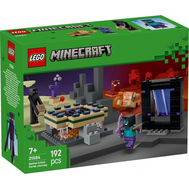 Lego ® Minecraft®: Nether & End Portal Journey (21584)