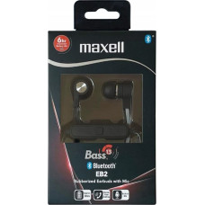 Maxell słuchawki bezprzewodowe douszne bluetooth  bass-13 bt ep black