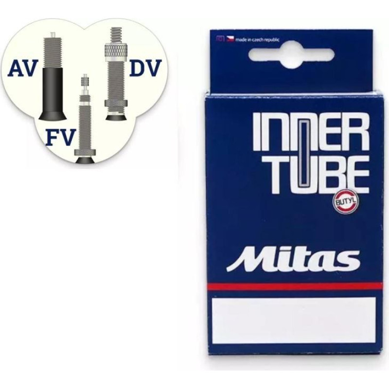 Rubena tube AV35 18x1.25-1.75 32/47-355