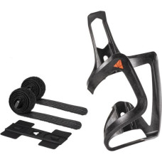 Granite Carbon Bottle Cage with AUX Straps