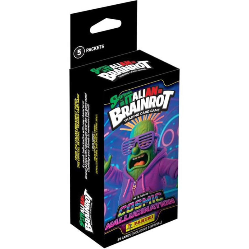 Panini Italian Brainrot 2: Ecoblister Cards (5 Packs of 7 cards)