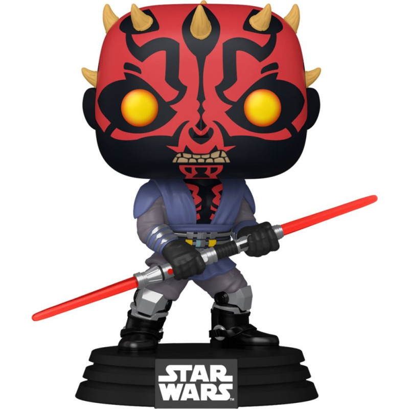 Funko Pop! Star Wars (Darth Maul Shadow Lord) - Maul #828 Bobble-Head Vinyl Figure