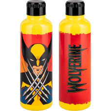 Paladone Products Paladone: Marvel Wolverine - Metal Water Bottle (PP14785XM)