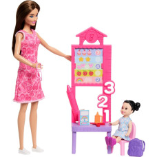 Mattel Barbie: Pack Careers With Kids (6 Designs) – Barbie® Careers Teacher Doll (JMK16)