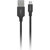 Devia Pheez Series Cable for Micro USB (5V 2.4A,25CM) black