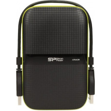 Silicon Power Armor a60 2tb usb 3.0 black-green/pancerny wstrząso/pyło i wodoodporny
