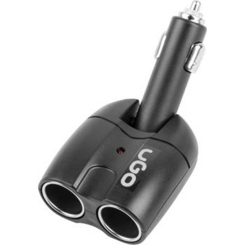 UGO Rozgałęziacz gniazda zapalniczki 2x gniazdo