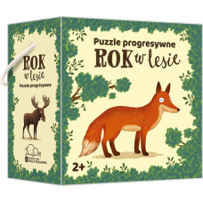 Nasza Księgarnia Puzzle progresywne rok w lesie