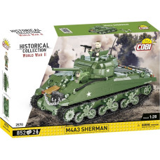 Cobi Klocki Klocki historical collection wwii m4a3 838 elementów