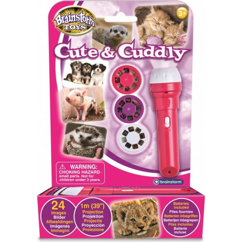 Mg Dystrybucja Latarka i projektor brainstorm - słodkie maleństwa