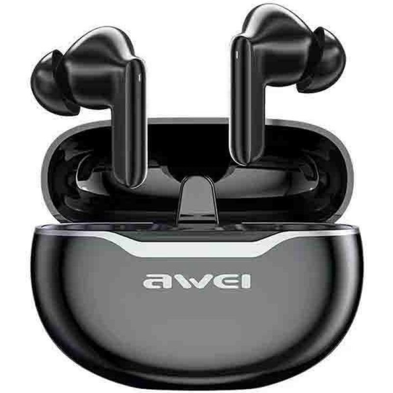 Awei Słuchawki stereo bluetooth t50 enc tws czarne