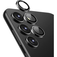 Crong Szkło hartowane na obiektyw aparatu samsung galaxy s24+ czarne
