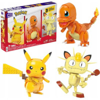Mega Bloks Klocki pokemon trio z kanto