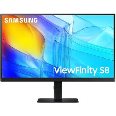 Samsung Monitor 27 cali viewfinity s80ud ips 3840x2160 uhd 16:9 1xhdmi 1xdp 1xusb-c 90w 3xusb 3.0 lan kvm 5ms pinp/pbyp 60hz has+piv płaski 3yon-site