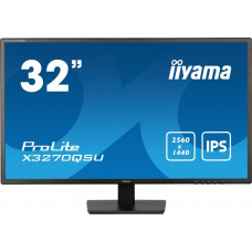 Iiyama Monitor 32 cale x3270qsu-b1 ips,wqhd,hdmi,dp,100hz,250cd,3ms,2x2w,   3xusb(3.2),flickerfree,vesa