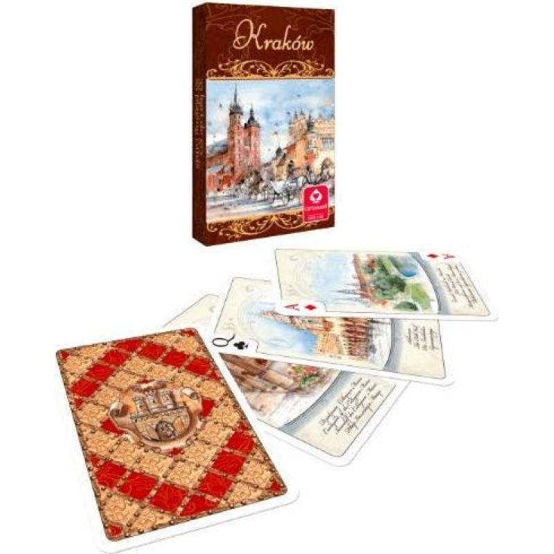 Cartamundi Karty akwarele kraków 55 kart