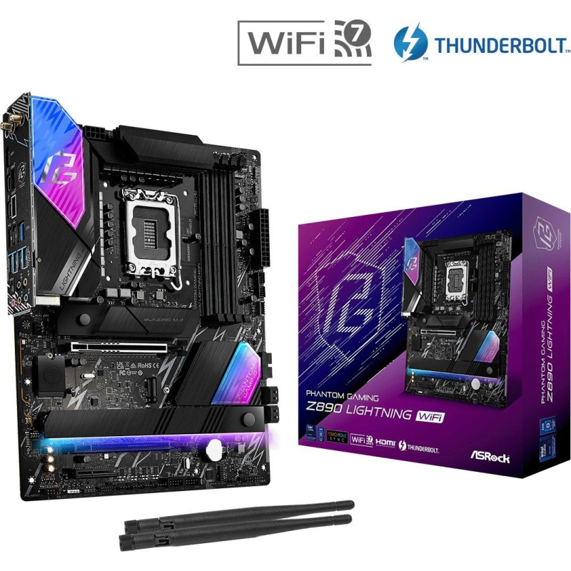 Asrock Płyta główna z890 lightning wifi atx