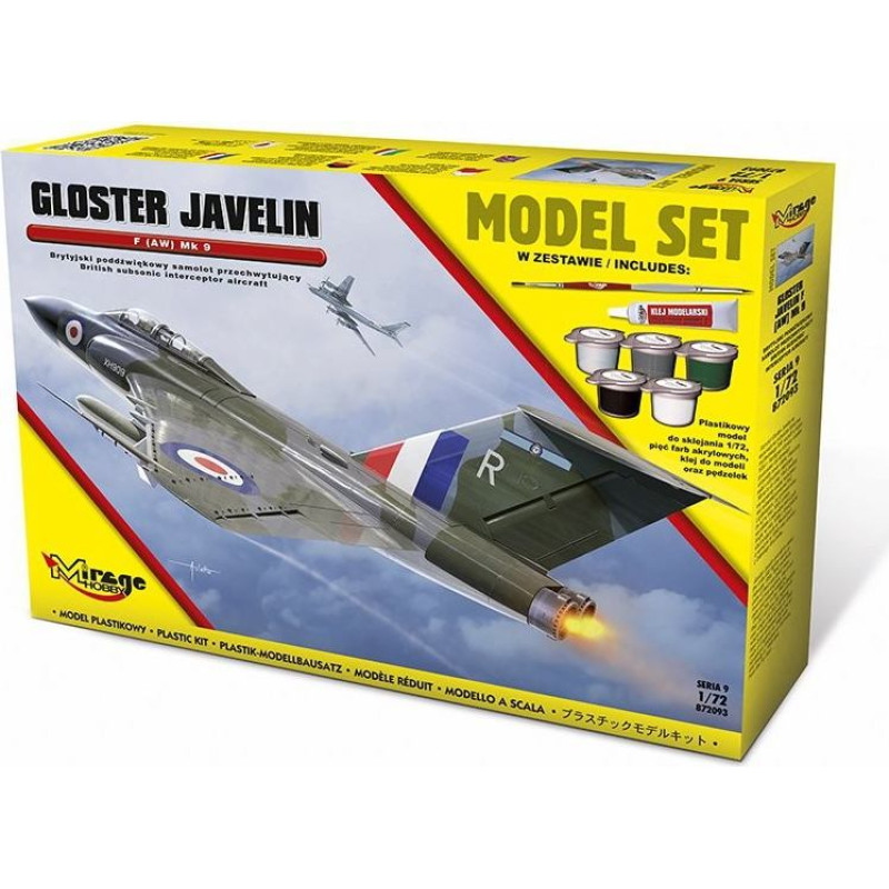 Mirage Gloster javelin f mk9 model set