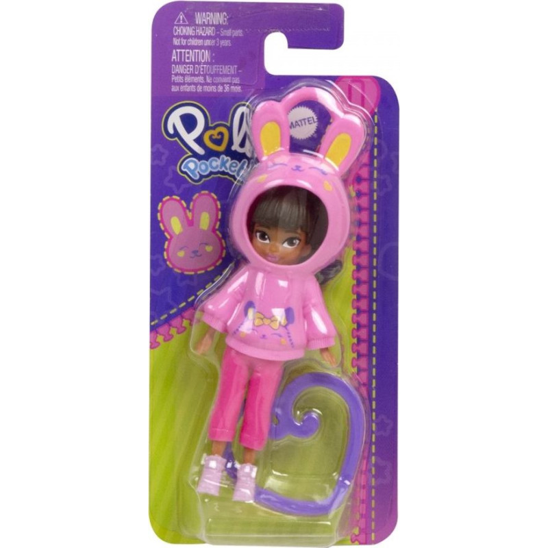 Mattel Figurka polly pocket zawieszka króliczek