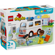 Lego Klocki duplo 10447 karetka z kierowcą