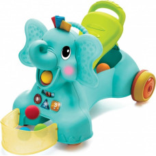 B-Kids Jeździk sensoryczny 3w1 słoń infantino