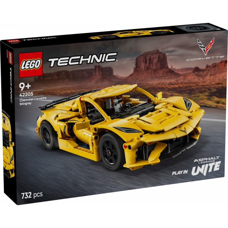 Lego ® Technic: Chevrolet Corvette Stingray (42205)