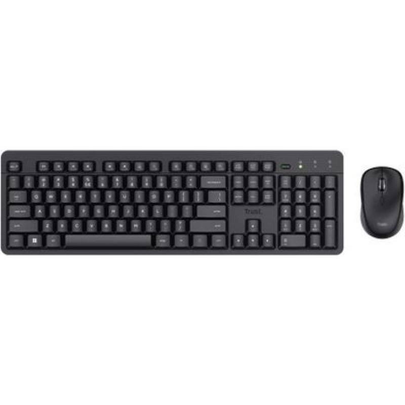 Trust Zestaw klawiatura + mysz ody ii wireless us