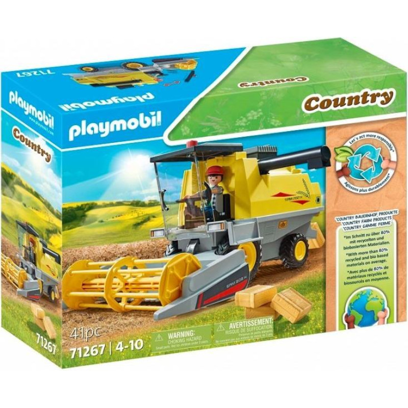 Playmobil Zestaw country 71267 kombajn