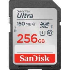 Sandisk ultra sdxc 256gb 150mb/s uhs-i