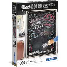 Clementoni AS Clementoni Writable Black Board Puzzle - Travel (1000pcs) (1260-39478)