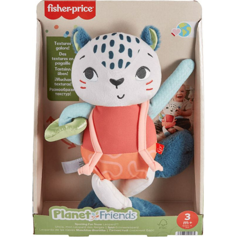 Mattel Fisher-Price® Planet Friends - Spotting Fun Snow Leopard (HKD64)