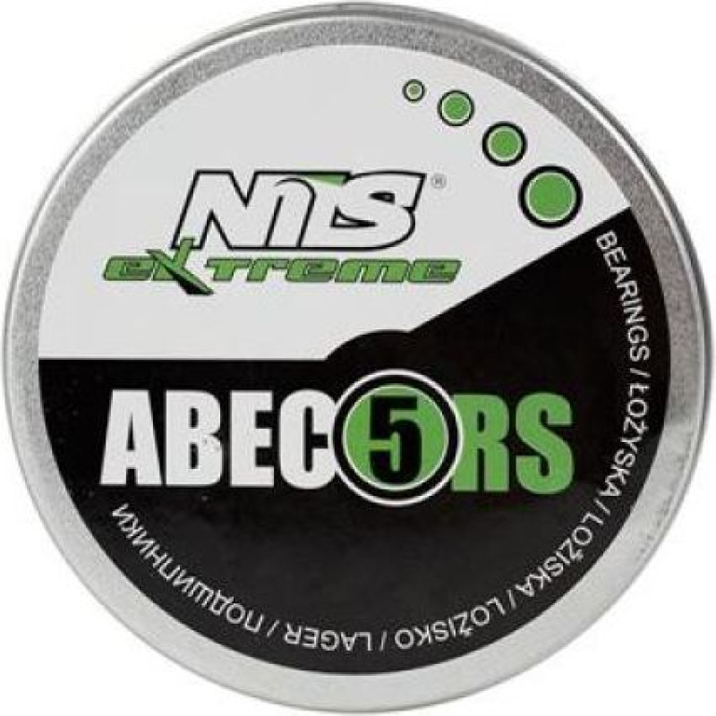 Nils Extreme Green CARBON bearings 8 pcs. ABEC-5 RS 16-31-020