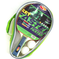 SMJ Set of 2 rackets + 2 balls SMJ Faster Set