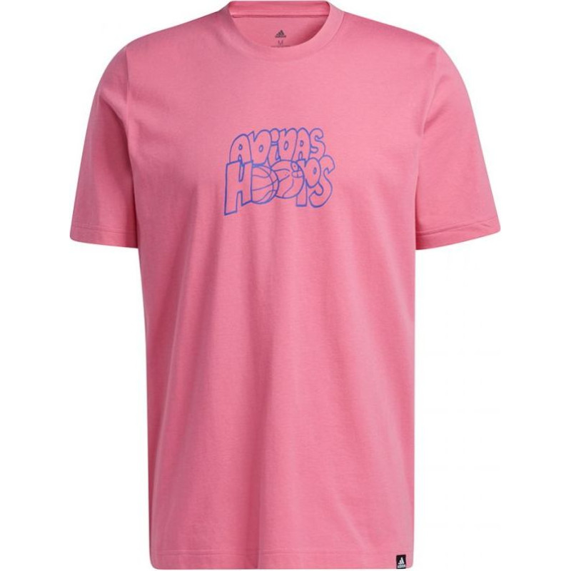 Adidas Lil Stripe adidas Hoops Graphic Tee M GS7220 (S)