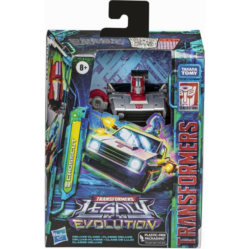 Hasbro Fans Transformers: Legacy Evolution - Crosscut Deluxe Class Action Figure (14cm) (Excl.) (F7194)