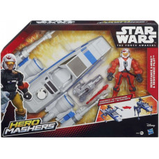 Hasbro HERO MASHERS STAR WARS THE FORCE AWAKENS - RESISTANCE X-WING RESISTANCE PILOT (B3702)