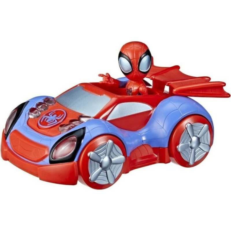 Hasbro Marvel Spidey and His Amazing Friends: Spidey - Glow Tech Web-Crawler (F4530)