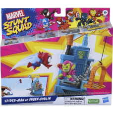 Hasbro Marvel: Stunt Squad - Spider-Man VS Green Goblin Mini Playset (F7062)