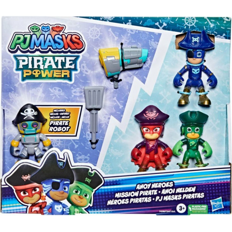 Hasbro Pj Masks: Hero Vs Villain - Ahoy Heroes Mission Pirate (F4588)